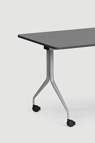 flex-schwenktisch-slim, Foldable or collapsible Seating height Meeting table, Bene Office furniture, Image 2