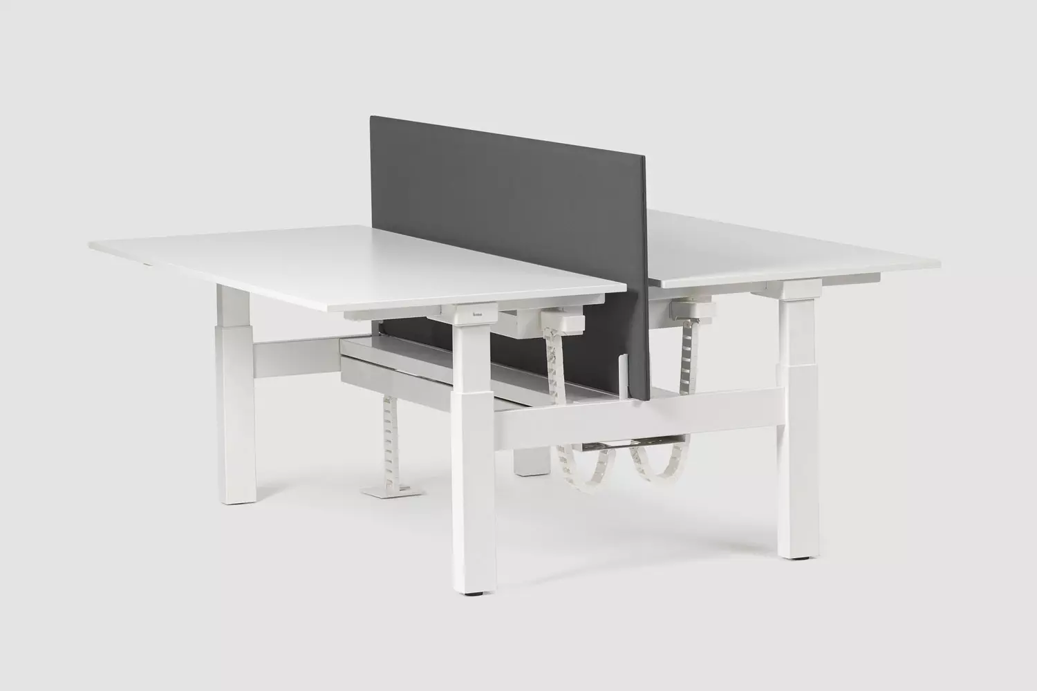 level-twin, Height-adjustable Steating height Desk, Bene Office furniture, Image 1