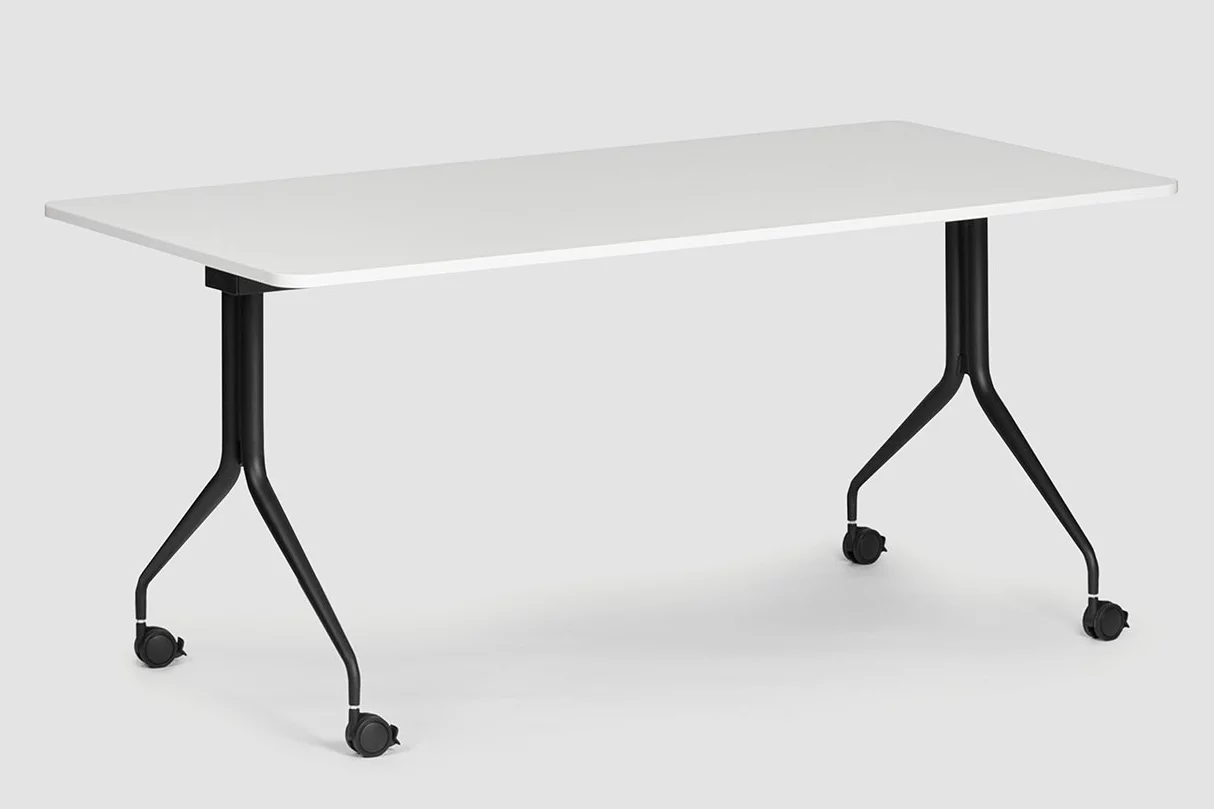 flex-schwenktisch-slim, Foldable or collapsible Seating height Meeting table, Bene Office furniture, Image 1