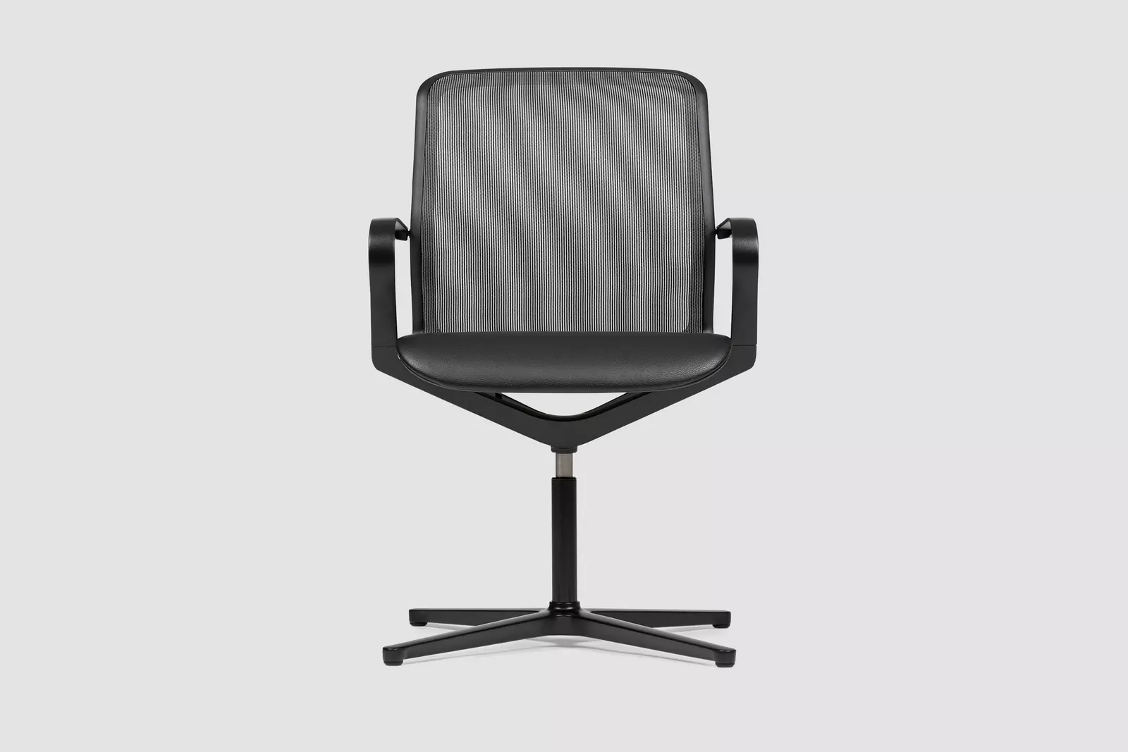 FILO Chair, Pied en croix version tapissée réglable en hauteur sur roulettes avec accoudoirs version non tapissée Premium  Siège ,meubles de bureau Bene, Image 1